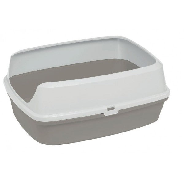 Tray With Rim – Warm Grey