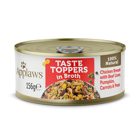 Applaws Taste Toppers Wet Dog Food 156g Tin - 156 G