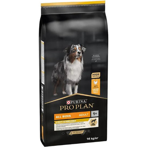Light-Sterilised With Optiweight Chicken Adult Dry Dog Food