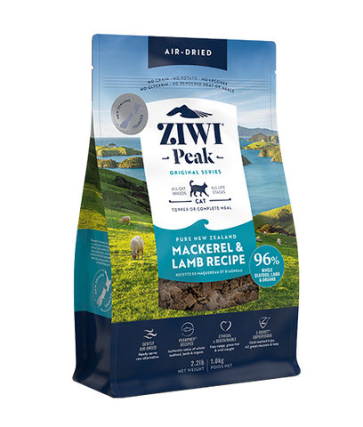 ZIWI Peak Air-Dried Mackerel & Lamb Recipe Dry Cat Food