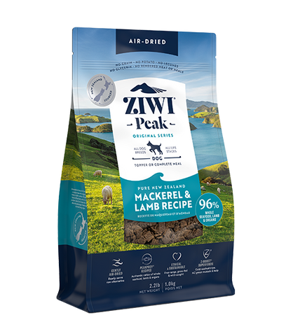 ZIWI Peak Air-Dried Mackerel & Lamb Recipe Dry Dog Food
