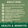 Harringtons Turkey Grain Free Adult Wet Dog Food 400g - Image 3