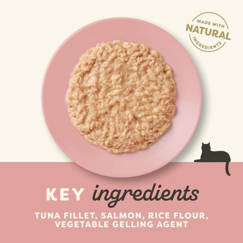 Applaws Tuna with Salmon in Jelly Senior Wet Cat Food 70g Tin - Image 3