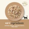 Applaws Chicken with Wild Rice in Broth Wet Cat Food 70g Pouch - Image 3