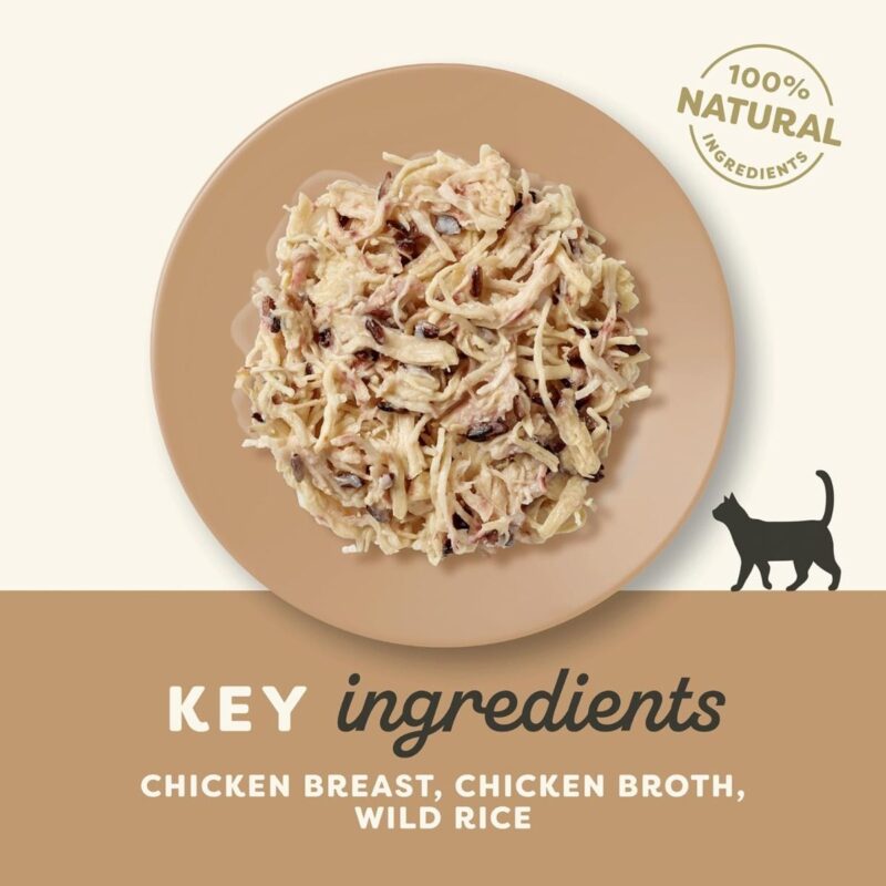 Applaws Chicken with Wild Rice in Broth Wet Cat Food 70g Pouch - Image 3