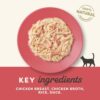 Applaws Chicken Breast with Duck in Broth Wet Cat Food 60g Pot - Image 2
