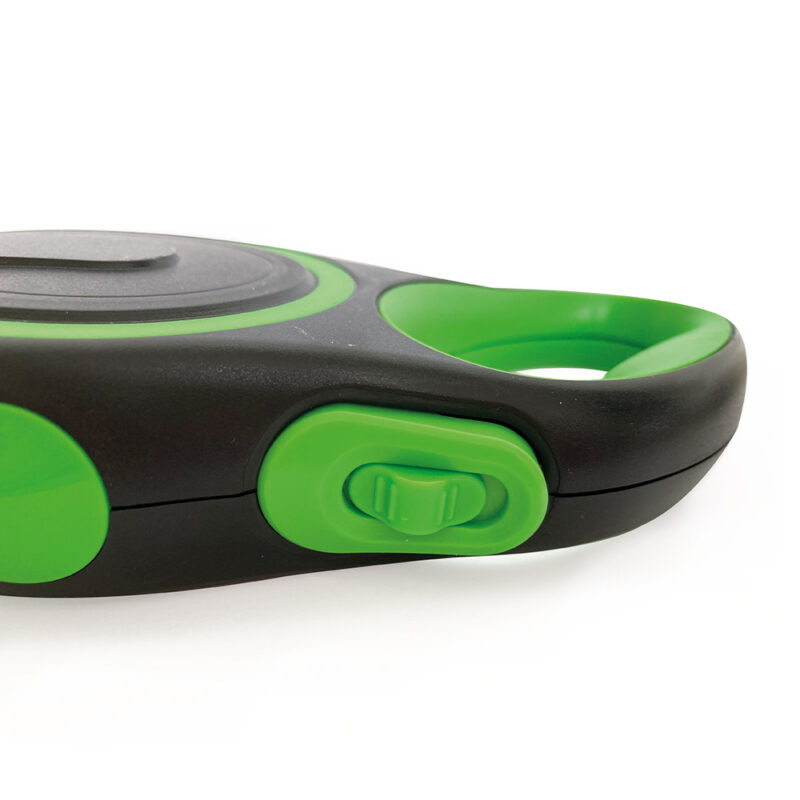 M-PETS Liberty Dog Retractable Leash Green S - Image 4