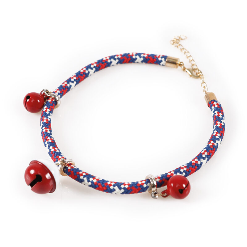 M-PETS Pixie Cat Eco Collar Red & Blue - Image 3