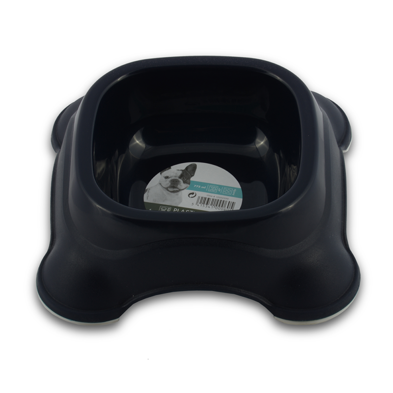 M-PETS Plastic Single Bowl Navy Blue 775ml