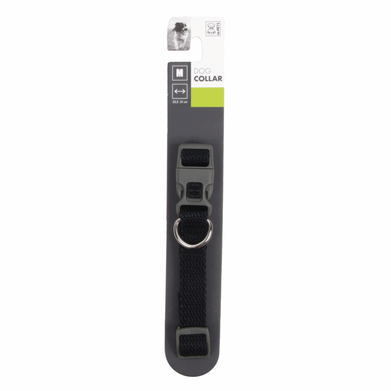 M-PETS Sportline Dog Collar Black M