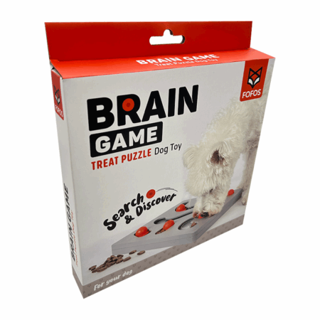 FOFOS Brain Game Treat Puzzle Dog Toy