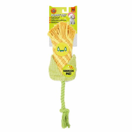 FOFOS Corn Rope Puppy Toy