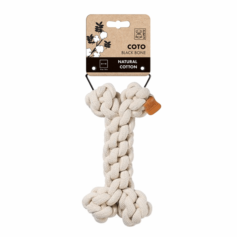 M-PETS Coto White Bone S Eco Friendly Dog Toy
