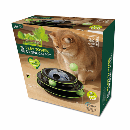 M-PETS Play Tower Drone Cat Toy