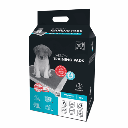 M-PETS Carbon Training Pads 90×60 cm 30 Pack